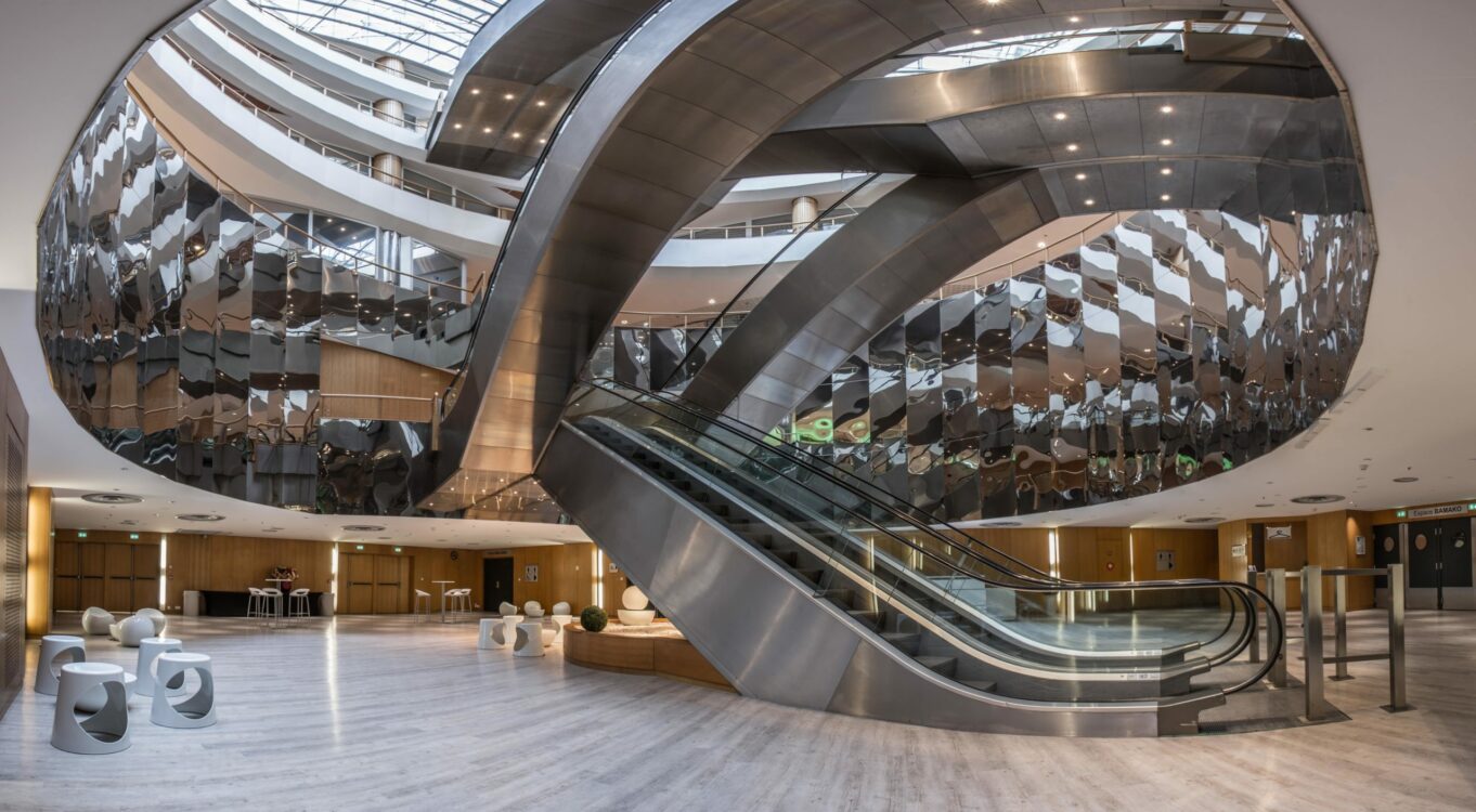 Accueil du Centre de Congrès Cité Mondiale de Bordeaux