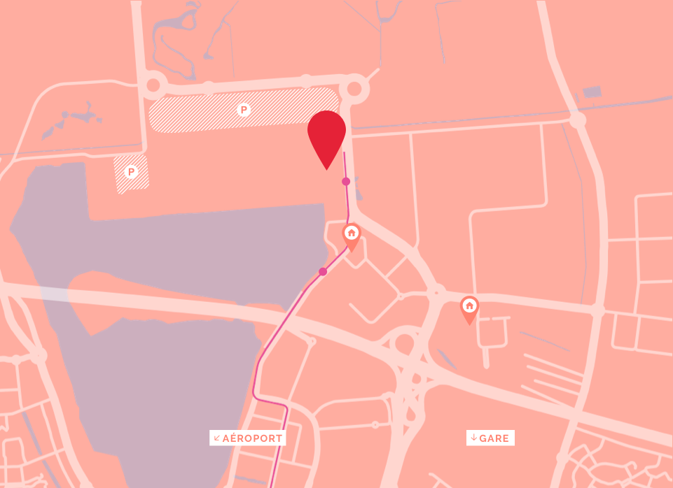 Carte du Palais de l'Atlantique de Bordeaux