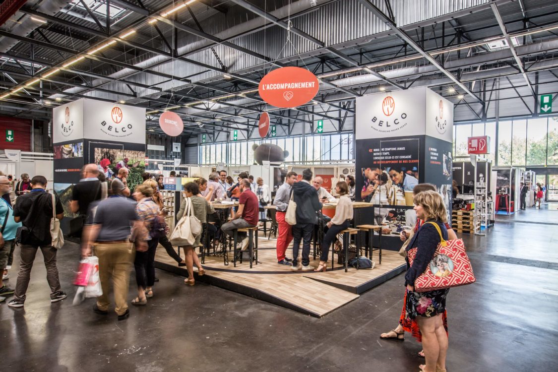 A trade show at the Parc des Expositions in Bordeaux