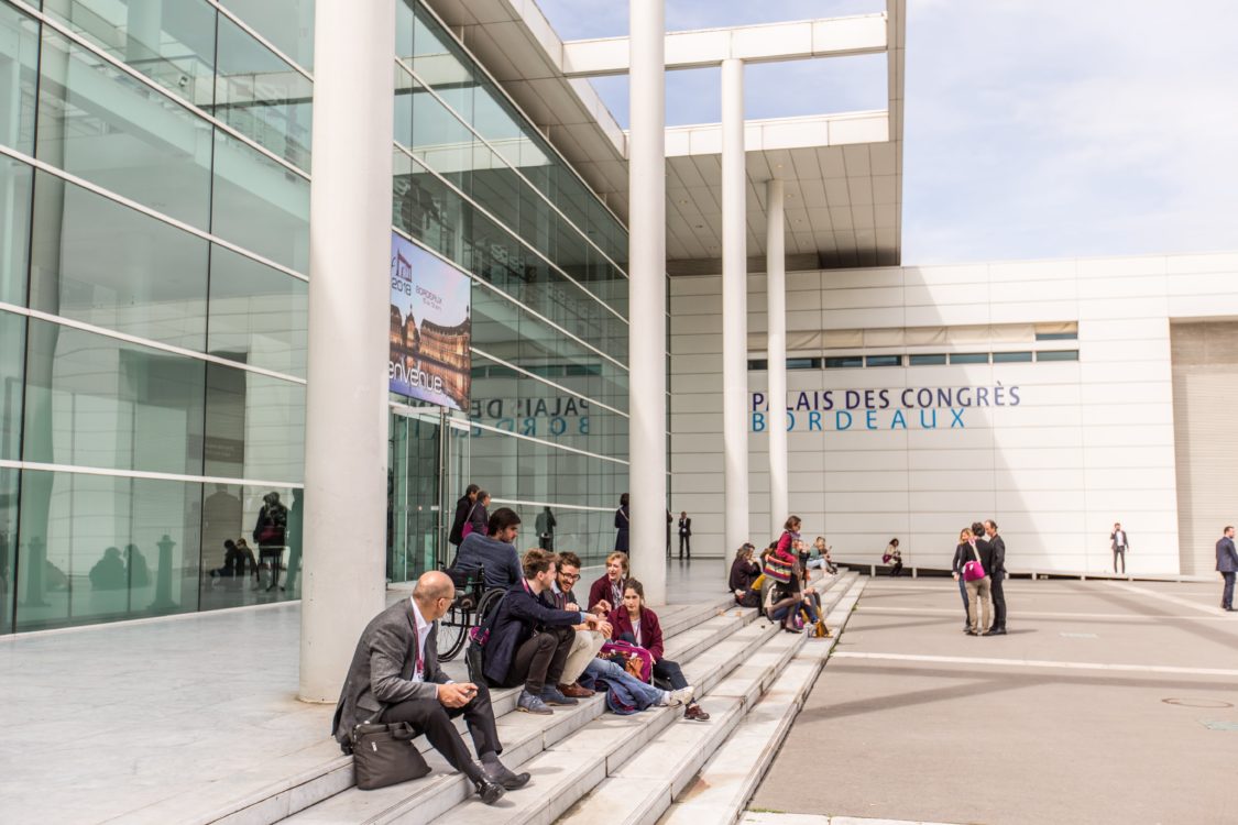 Extérieur du Palais des Congrès de Bordeaux