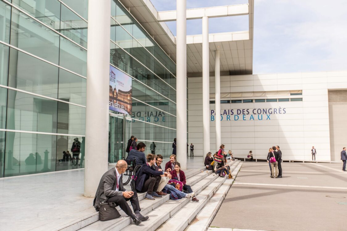 Extérieur du Palais des Congrès de Bordeaux