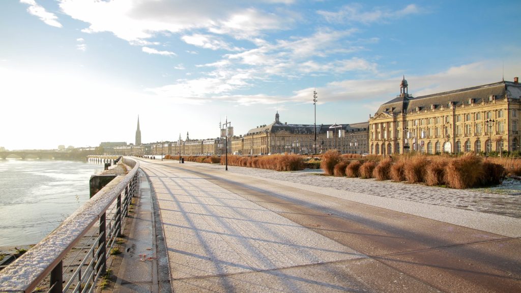 The quays of Bordeaux