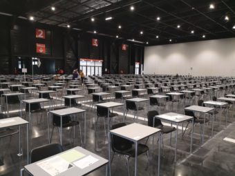 Concours d'école au Parc des Expositions de Bordeaux Hall 2