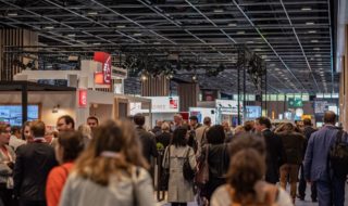 A crowd at the Parc des Expositions in Bordeaux