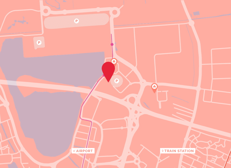 Palais des congrès map